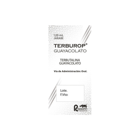 TERBUROP GUAYACOLATO JARABE 120ML