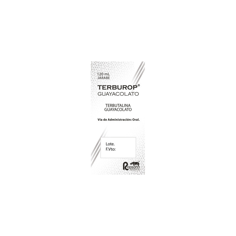 TERBUROP GUAYACOLATO JARABE 120ML