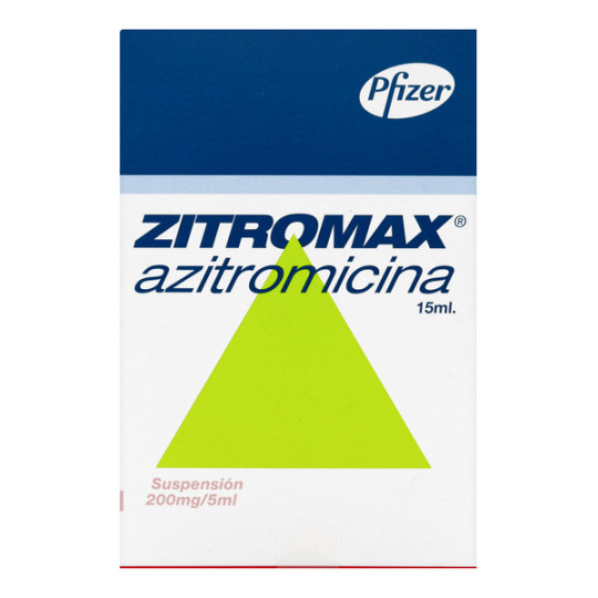 ZITROMAX 200 MG SUSPENSION ORAL 15 ML