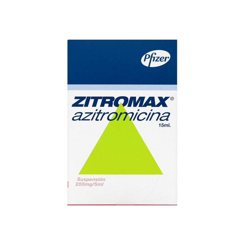 ZITROMAX 200 MG SUSPENSION ORAL 15 ML