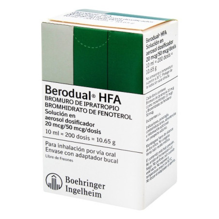 BERODUAL AEROSOL BUCAL HFA 10 ML 200 DOSIS