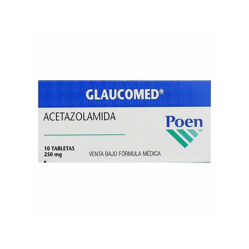 GLAUCOMED 250 MG 10 TABLETAS