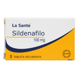 SILDENAFIL 100 MG 1 TABLETA RECUBIERTA LA SANTE
