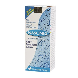 NASONEX 0.05% SPRAY 140 DOSIS 18 G