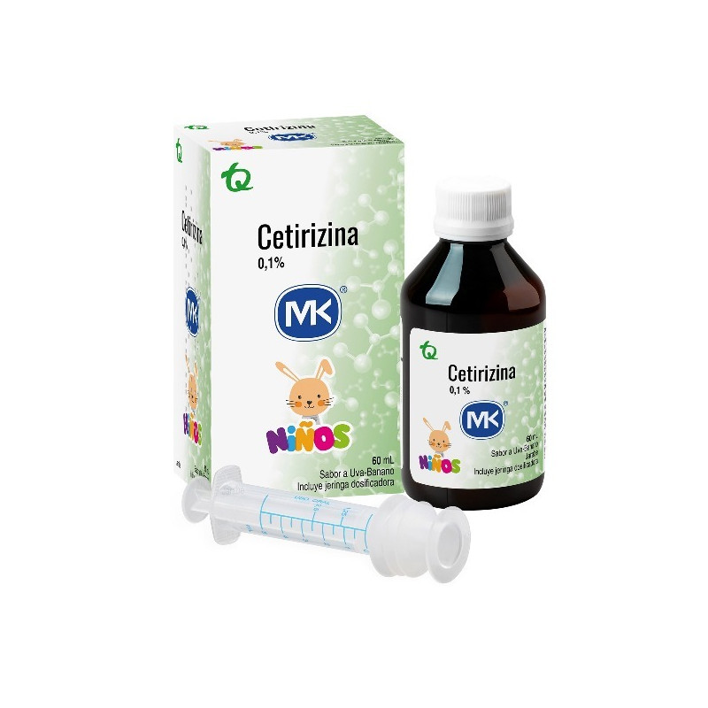 CETIRIZINA JARABE 0.1% 60 ML MK