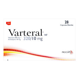 VARTERAL 320/10MG 28 CAPSULAS BLANDAS