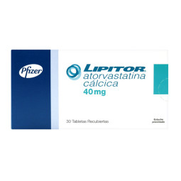 LIPITOR 40 MG 30 TABLETAS RECUBIERTA