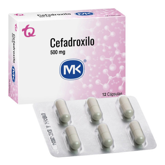 CEFADROXILO 500 MG 12 CAPSULAS MK