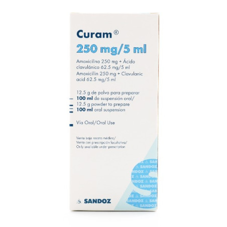 CURAM SUSPENSION ORAL 250MG/5ML 100 ML