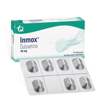 INMOX 30 MG 14 CAPSULAS DE LIBERACION PROLONGADA