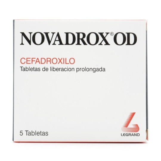 NOVADROX OD 5 TABLETAS DE LIBERACION PROLONGADA