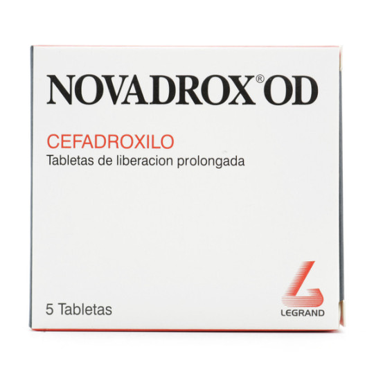 NOVADROX OD 5 TABLETAS DE LIBERACION PROLONGADA