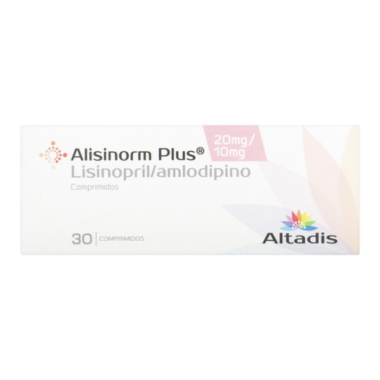 ALISINORM PLUS 20/10MG 30 COMPRIMIDOS