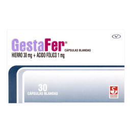GESTAFER 30 CAPSULAS BLANDAS