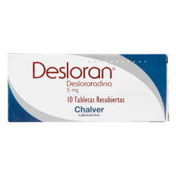 DESLORAN 5 MG 10 TABLETAS RECUBIERTAS