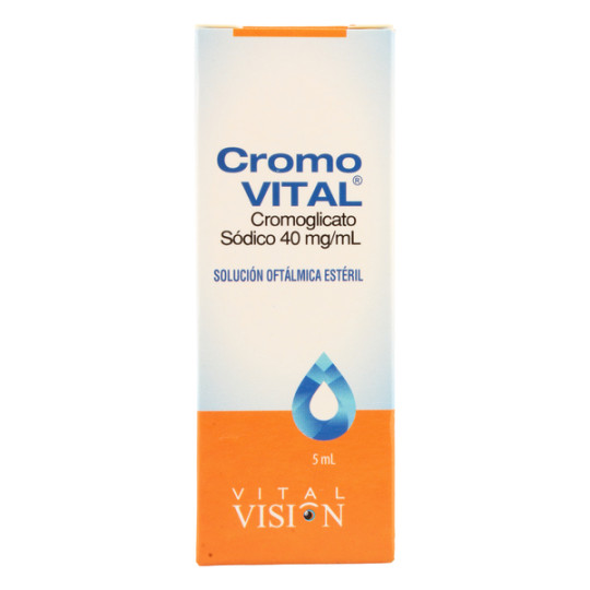 CROMOVITAL SOLUCION OFTALMICA 5 ML