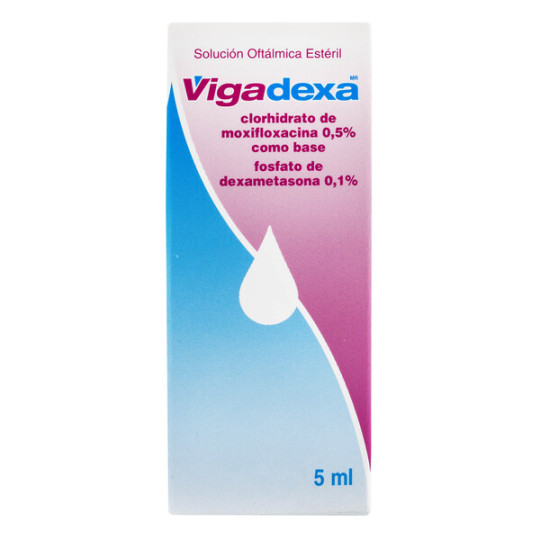 VIGADEXA COLIRIO 5 ML
