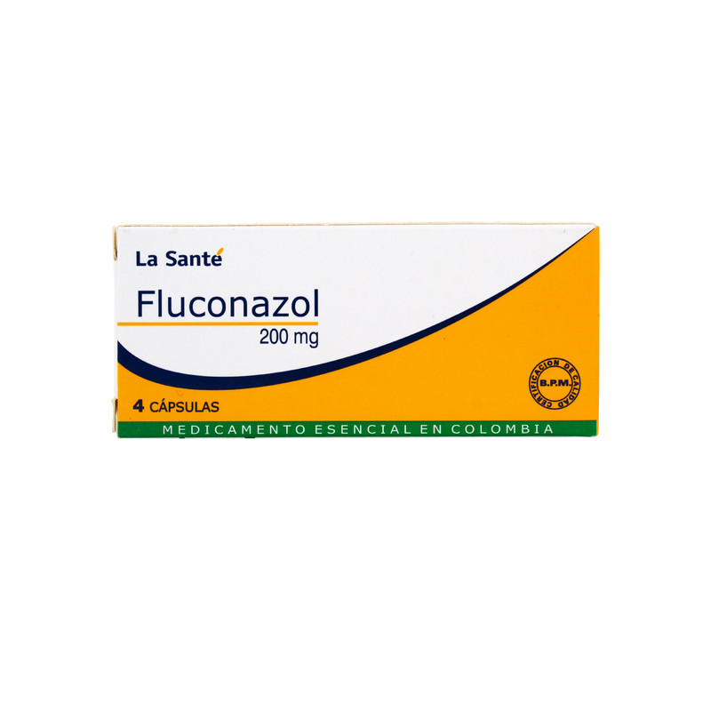 FLUCONAZOL 200 MG 4 CAPSULAS LA SANTE
