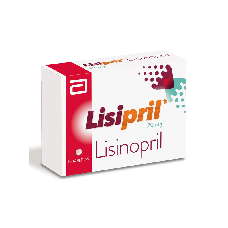 LISIPRIL 20 MG 10 TABLETAS