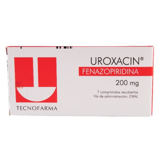 UROXACIN 200 MG 7 COMPRIMIDOS