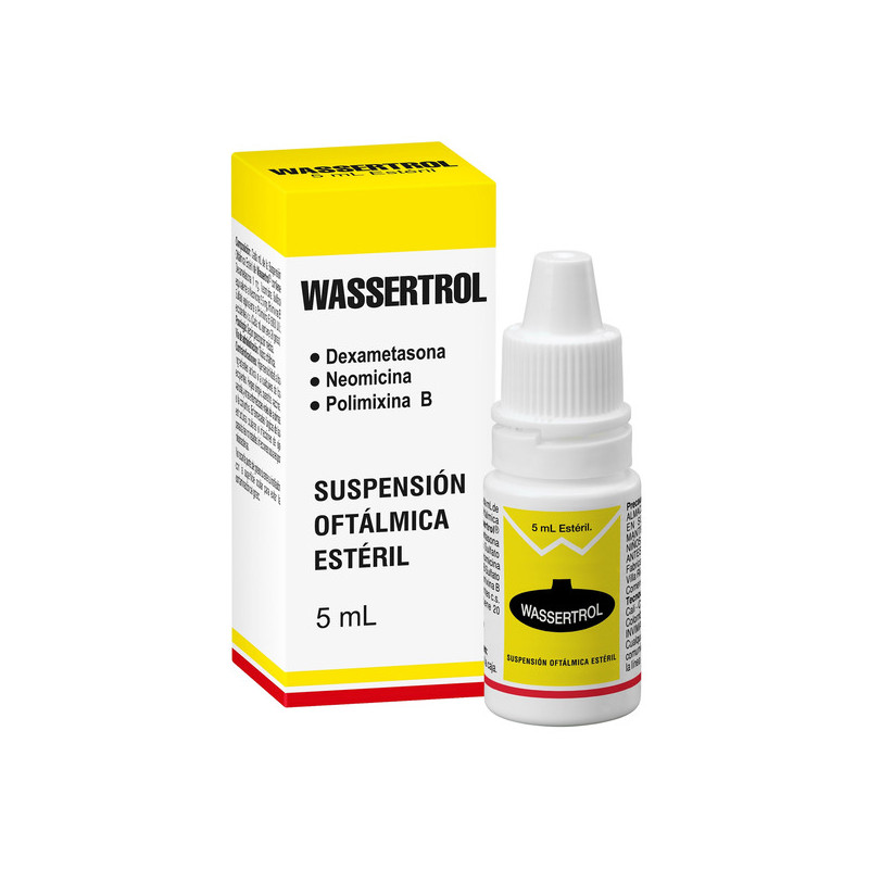 WASSERTROL SOLUCION OFTALMICA 5 ML