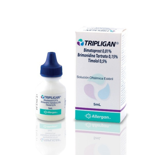 TRIPLIGAN SOLUCION OFTALMICA 5 ML ALLERGAN