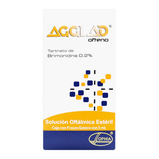 AGGLAD OFTENO SOLUCION OFTALMICA 5 ML