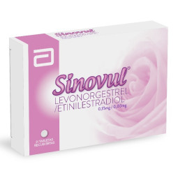 SINOVUL 150/30MCG 21 TABLETAS RECUBIERTAS