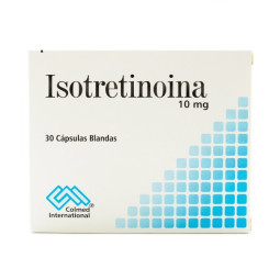 ISOTRETINOINA 10 MG 30 CAPSULAS BLANDAS COLMED