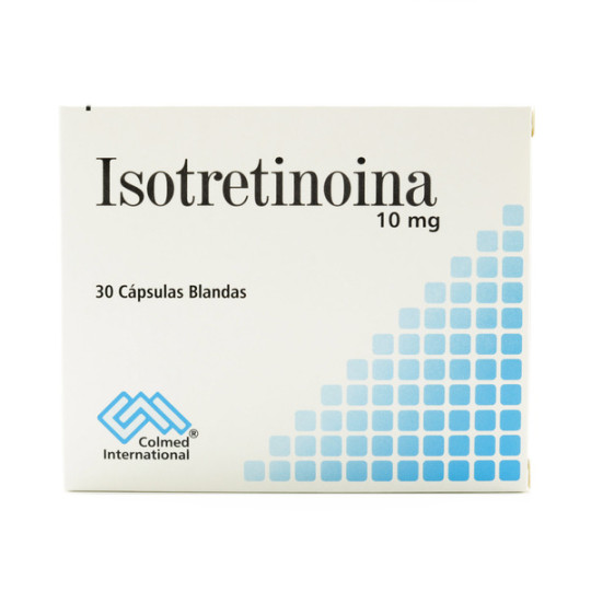 ISOTRETINOINA 10 MG 30 CAPSULAS BLANDAS COLMED
