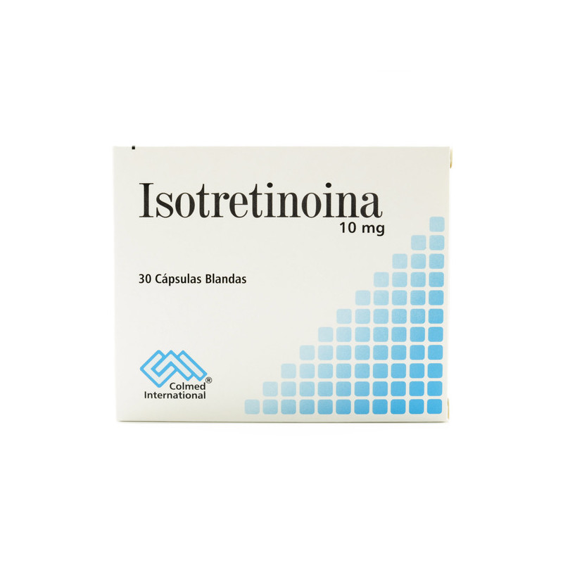 ISOTRETINOINA 10 MG 30 CAPSULAS BLANDAS COLMED