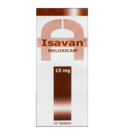 ISAVAN 15 MG 10 TABLETAS