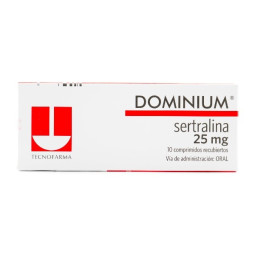 DOMINIUM 25 MG 10 COMPRIMIDOS