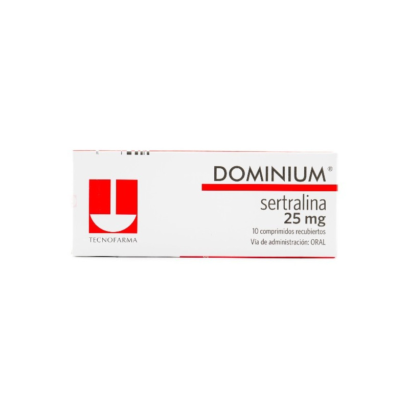 DOMINIUM 25 MG 10 COMPRIMIDOS