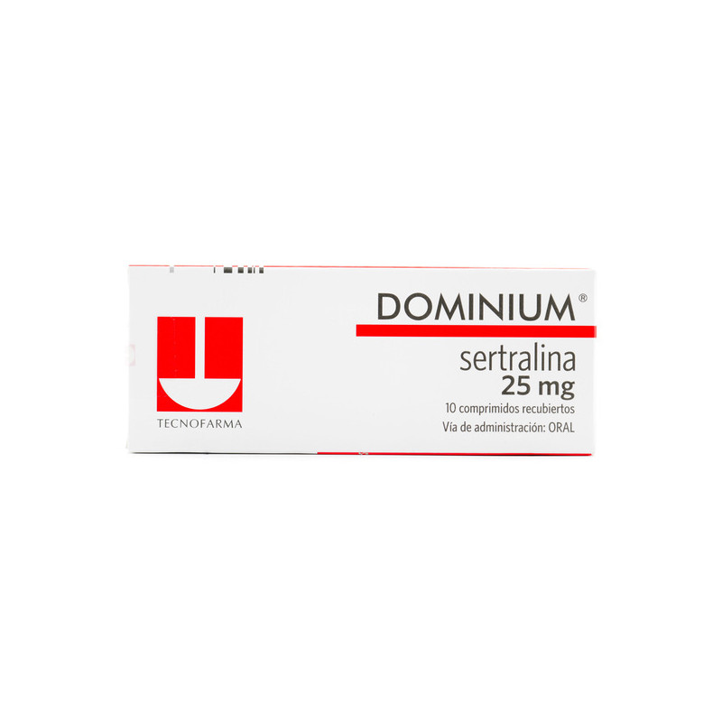 DOMINIUM 25 MG 10 COMPRIMIDOS