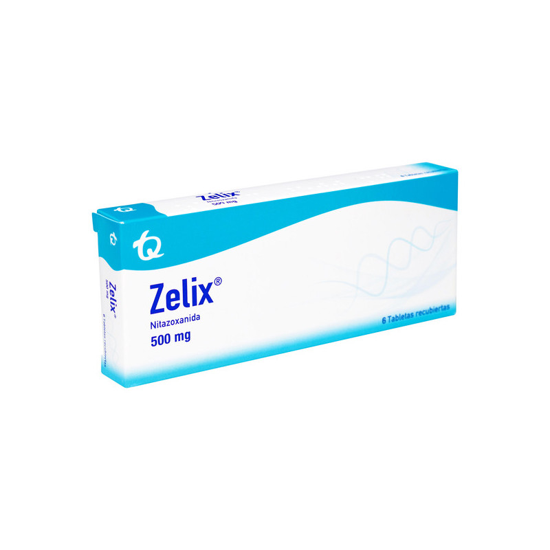 ZELIX 500 MG 6 TABLETAS RECUBIERTAS