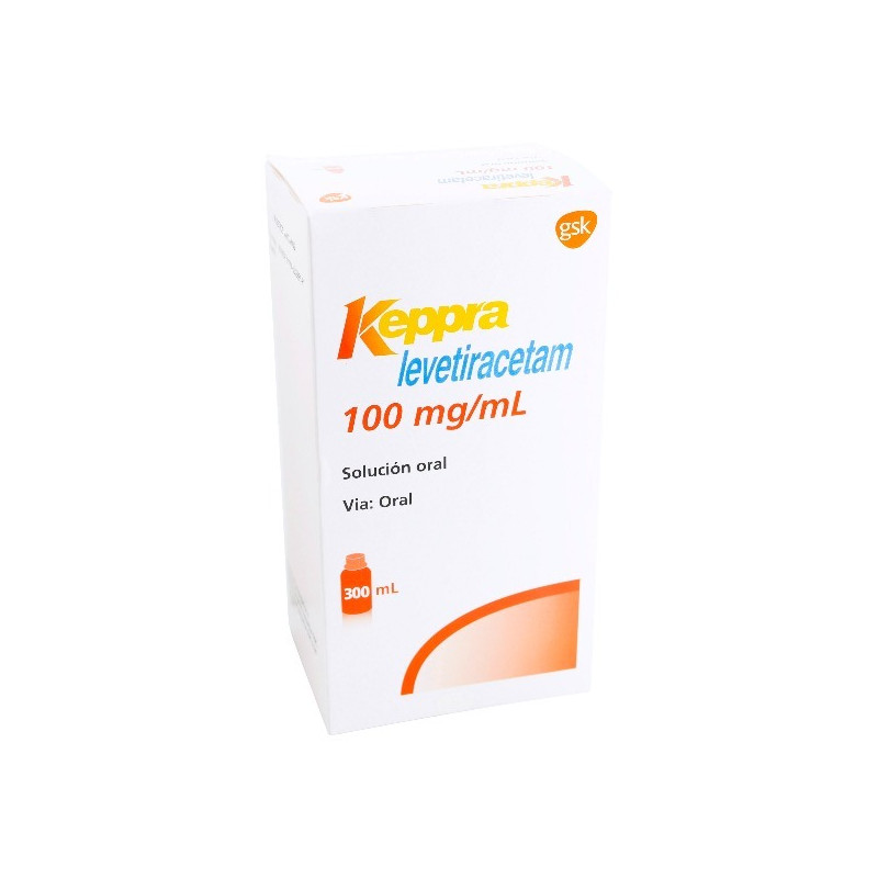 KEPPRA 100MG/ML SOLUCION ORAL 300 ML