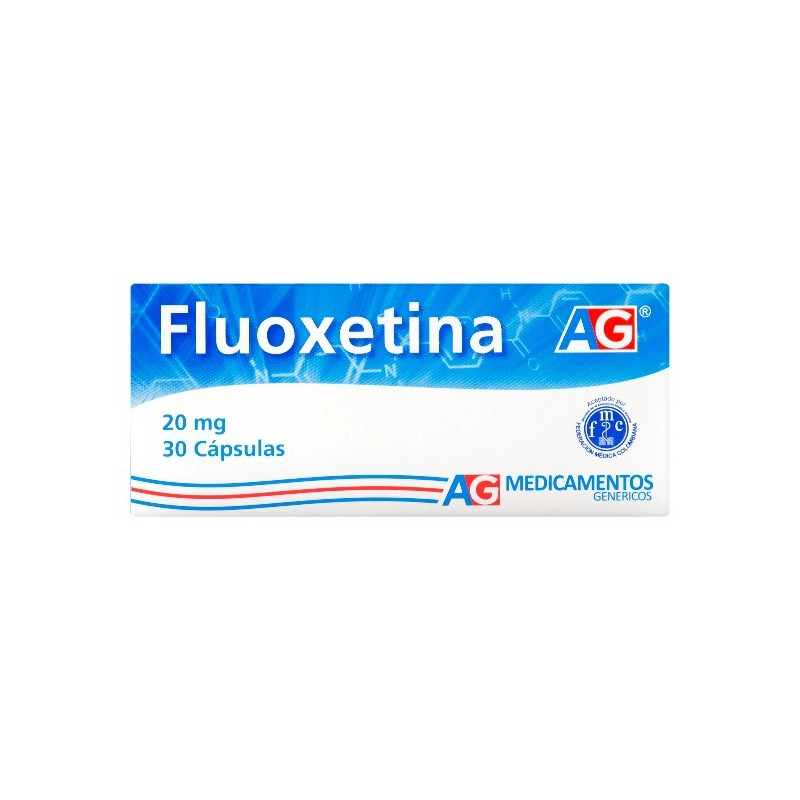 FLUOXETINA 20 MG 30 CAPSULAS AMERICAN GENERICS