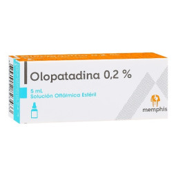 OLOPATADINA SOLUCION OFTALMICA 0.2% 5 ML MEMPHIS