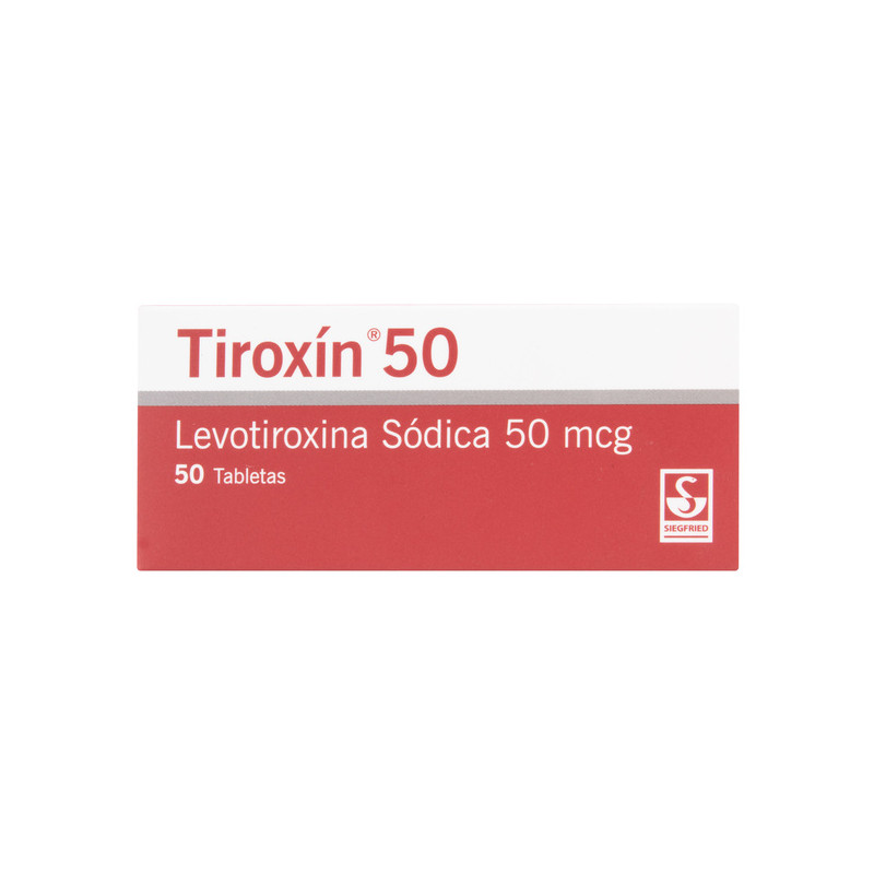 TIROXIN 50 MG 50 TABLETAS