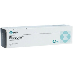 ELOCOM 0.1% CREMA TOPICA 15 G