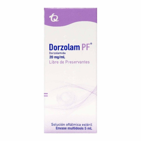 DORZOLAM PF SOLUCION OFTALMICA 5 ML MK