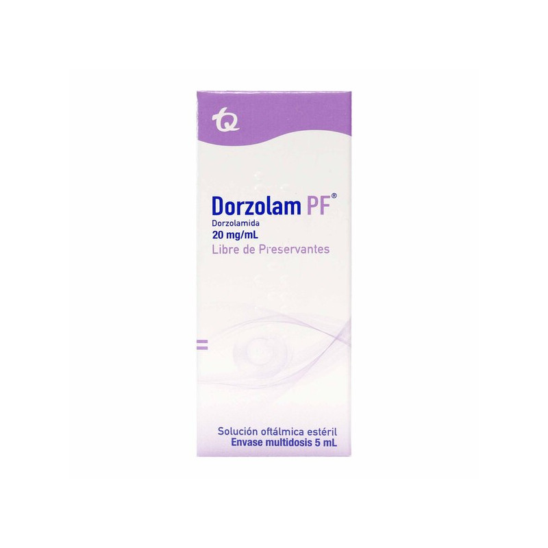 DORZOLAM PF SOLUCION OFTALMICA 5 ML MK