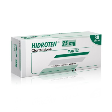 HIDROTEN 25 MG 30 TABLETAS