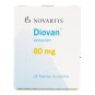 DIOVAN 80 MG 28 TABLETAS RECUBIERTAS