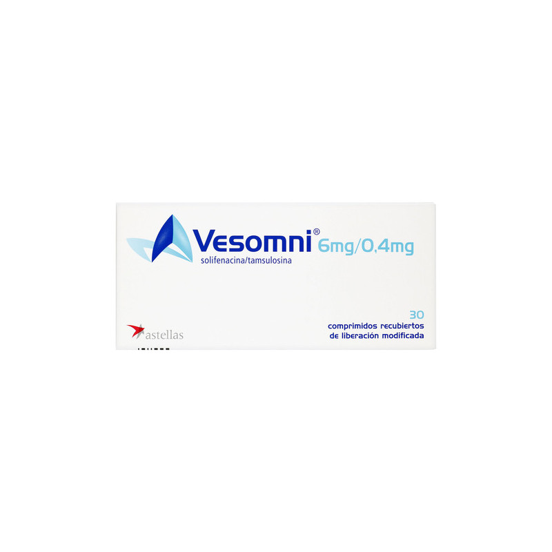 VESOMNI 6/0.4MG 30 COMPRIMIDOS
