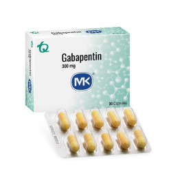 GABAPENTIN 300 MG 30 CAPSULAS MK