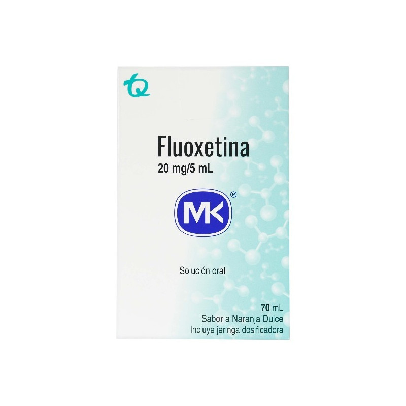 FLUOXETINA SUSPENSION ORAL 20MG/5ML 70ML MK