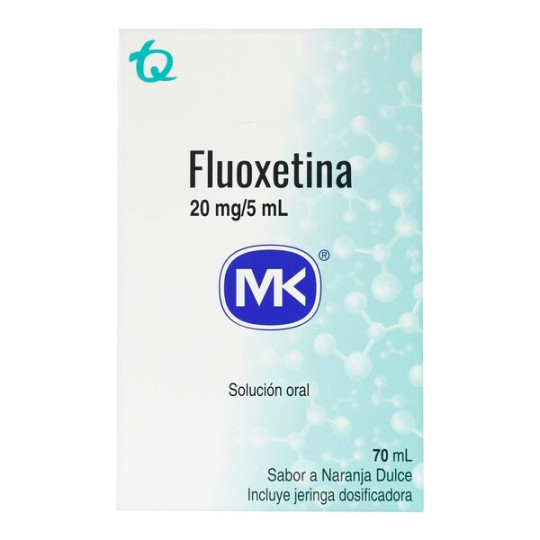FLUOXETINA SUSPENSION ORAL 20MG/5ML 70ML MK