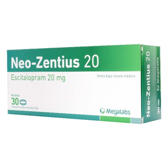 NEO ZENTIUS 20 MG 30 COMPRIMIDOS RECUBIERTOS